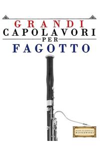 Grandi Capolavori Per Fagotto