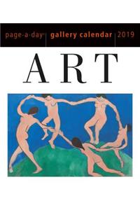 Art Page-A-Day Gallery Calendar 2019