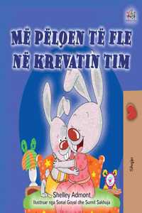I Love to Sleep in My Own Bed (Albanian Children's Book)