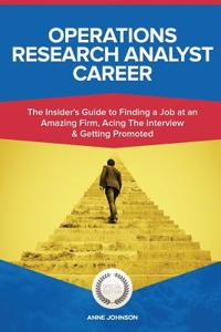 Operations Research Analyst Career (Special Edition)
