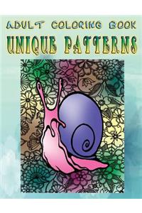 Adult Coloring Book Unique Patterns