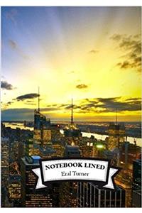Lined Notebook - Downtown: Notebook Journal Diary, 110 Lined Pages, 7 X 10