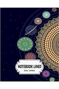 Solar System Notebook: Lined Notebook / Journal / Diary