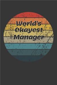 World's Okayest Manager Notebook