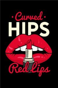 Curved Hips Red Lips