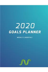 Nany Planner 2020 Goals Planner Weekly and Monthly