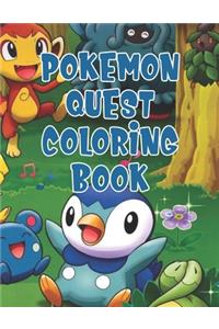 Pokemon Quest Coloring Book
