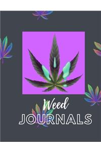 Marijuana Weed Lovers Notebook