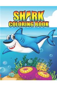 Shark coloring Book
