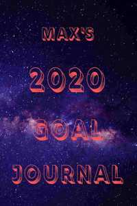 Max's 2020 Goal Book