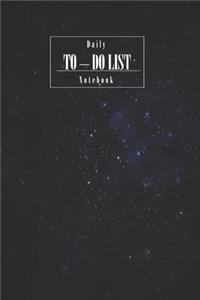 Daily to Do List Notebook