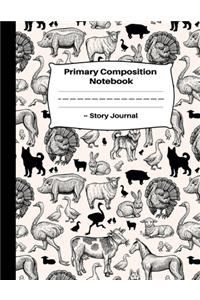 Primary Composition Notebook Story Journal