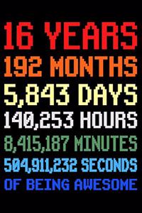 16 Years Of Being Awesome