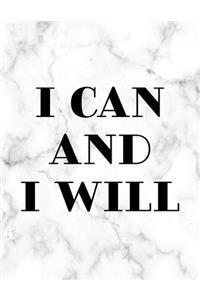 I Can and I Will