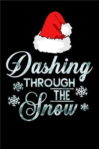dashing through the snow