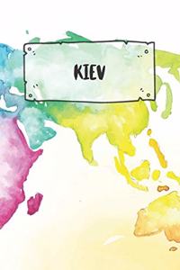 Kiev: Ruled Travel Diary Notebook or Journey Journal - Lined Trip Pocketbook for Men and Women with Lines