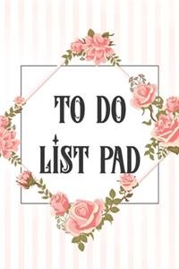 To Do List Pad
