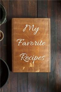 My Favorite Recipes