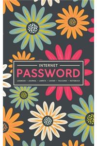 Internet Password Logbook - Journal - Libreta - Cahier - Taccuino - Notizbuch