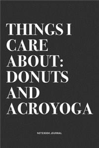 Things I Care About