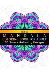 Mandala Coloring Book For Adult