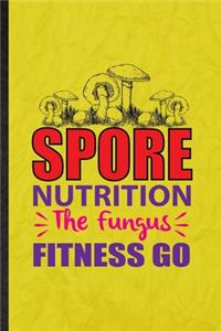 Spore Nutrition the Fungus Fitness Go