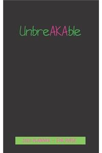 Unbreakable 2020 Planner For Purse