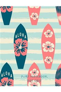 Surf Notebook Dot Grid