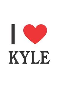 I Love Kyle: Kyle Designer Notebook
