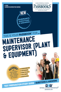 Maintenance Supervisor (Plant & Equipment), 3787