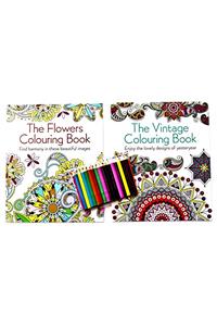 The Vintage Colouring Book