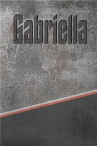 Gabriella: Stone Name Writing Journal