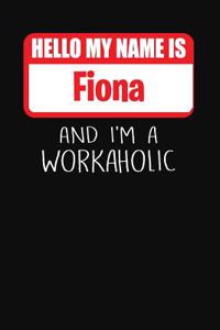Hello My Name Is Fiona