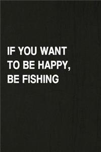 If You Want to Be Happy, Be Fishing