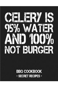 Celery Is 95% Water and 100% Not Burger