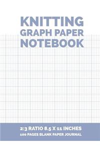 Knitting Graph Paper Notebook