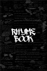 Rhyme Book - Rap Journal