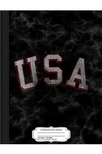 Vintage USA Composition Notebook
