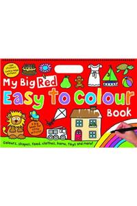 My Big Red Easy to Colour Books