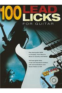 100 Lead Licks for Guitar