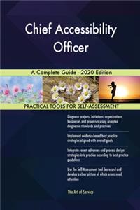 Chief Accessibility Officer A Complete Guide - 2020 Edition