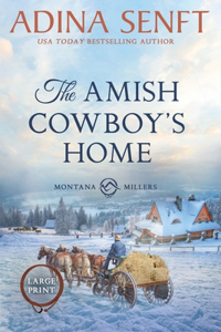 Amish Cowboy's Home (Large Print)