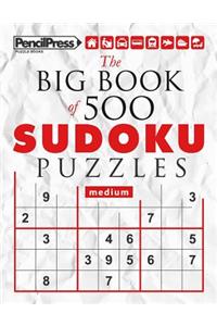 Big Book of 500 Sudoku Puzzles Expert (with answers)