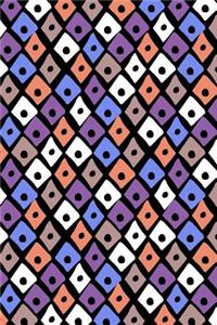 Bullet Journal Notebook Colorful Diamonds 4