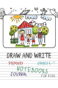 Primary Journal Notebooks Draw And Write Journal for Kids Grades K-2