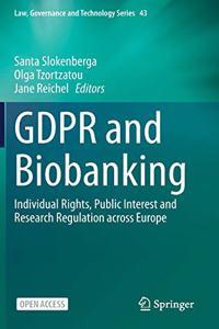 Gdpr and Biobanking