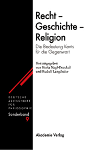 Recht - Geschichte - Religion