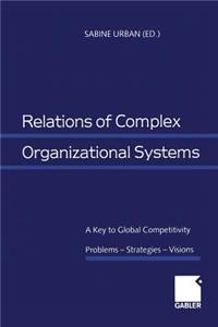Relations of Complex Organizational Systems