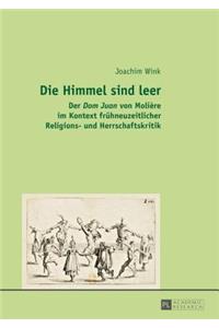 Himmel sind leer