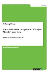 Historische Betrachtungen zum 